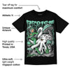 Green Glow 1s DopeSkill T-Shirt Resist Graphic