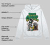Green Collection DopeSkill Hoodie Sweatshirt Paper Chaser Boy Graphic
