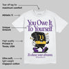 Field Purple 12s DopeSkill T-Shirt Owe It To Yourself Graphic