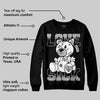 Black and White Collection DopeSkill Sweatshirt Love Sick Graphic