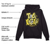 Yellow Snakeskin 11s DopeSkill Hoodie Sweatshirt Talk Is Chip Graphic