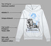 Powder Blue 9s DopeSkill Hoodie Sweatshirt Show Me The Money Graphic