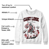 Red Taxi 12s DopeSkill Sweatshirt Cant Lose Graphic