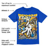 Royal Blue Collection DopeSkill Royal Blue T-shirt Resist Graphic