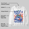Royal Blue Collection DopeSkill Sweatshirt Ease My Mind Graphic