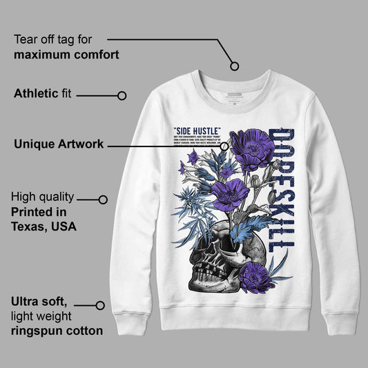 Georgetown 5s DopeSkill Sweatshirt Side Hustle Graphic