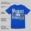 Blueberry 12s DopeSkill Royal T-shirt Protect Me From Evil Graphic