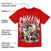 Red Collection DopeSkill Red T-shirt Chillin Graphic