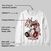 Dunk Sisterhood Team Red DopeSkill Sweatshirt Smile Through The Pain Graphic