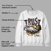 Yellow Bordeaux DopeSkill Sweatshirt Trust No One Graphic