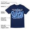 Midnight Navy 5s DopeSkill Navy T-Shirt Queen Graphic