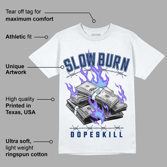 Georgetown 5s DopeSkill T-Shirt Slow Burn Graphic