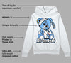 Powder Blue 9s DopeSkill Hoodie Sweatshirt Hurt Bear Graphic