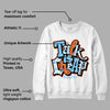 Dunk Low Futura University Blue DopeSkill Sweatshirt Talk Is Chip Graphic