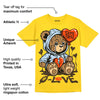 Yellow Ochre 6s DopeSkill Yellow T-shirt Broken Bear Graphic