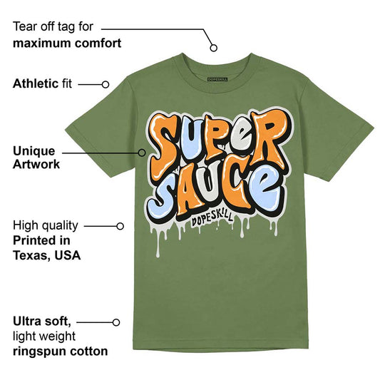 Olive 5s DopeSkill Olive T-shirt Super Sauce Graphic