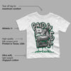 Gorge Green 1s DopeSkill Toddler Kids T-shirt Paid In Full Graphic