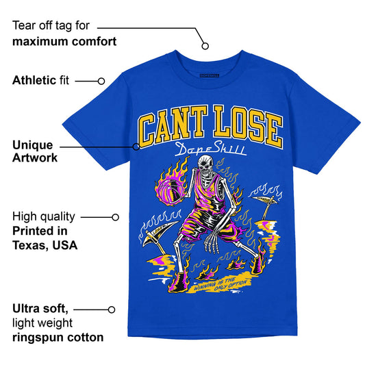 Laney 14s DopeSkill Varsity Royal T-shirt Cant Lose Graphic