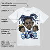 University Blue 'Two Sides' DopeSkill Graphic T-Shirt