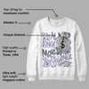 Indigo Haze 5s DopeSkill Sweatshirt Real Ones Move In Silence Graphic