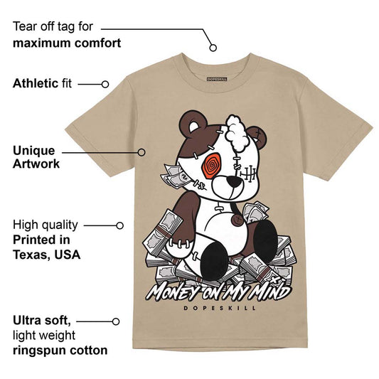 Latte 1s DopeSkill Medium Brown T-shirt MOMM Bear Graphic