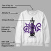 Field Purple 12s DopeSkill Sweatshirt King Chess Graphic