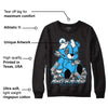 University Blue 2s DopeSkill Sweatshirt MOMM Bear Graphic