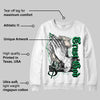 Lucky Green 3s DopeSkill Sweatshirt Trust God Graphic