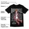 "Black/White" 1s DopeSkill T-Shirt Thunder Dunk Graphic