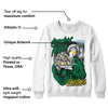 Lucky Green 5s DopeSkill Sweatshirt Stackin Mines Graphic