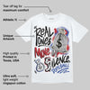 Rare Air 4s DopeSkill T-Shirt Real Ones Move In Silence Graphic