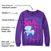 PURPLE Collection DopeSkill Purple Sweatshirt Speak It Graphic