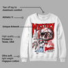 Cherry 11s DopeSkill Sweatshirt Mystery Ghostly Grasp Graphic