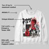 Samba OG White Black Clear Granite 1s DopeSkill Sweatshirt Drip'n Never Tripp'n Graphic