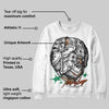 Green Collection DopeSkill Sweatshirt Money Longer Graphic