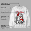 Fire Red 9s DopeSkill Sweatshirt Real Lover Graphic