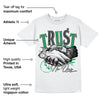 Lucky Green 3s DopeSkill T-Shirt Trust No One Graphic