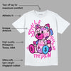 Triple Pink Dunk Low DopeSkill T-Shirt Smile Through The Pain Graphic