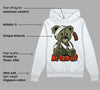 Olive Collection DopeSkill Hoodie Sweatshirt Hurt Bear Graphic