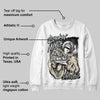 Reverse Metallic 5s DopeSkill Sweatshirt Stackin Mines Graphic