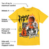 Vivid Sulfur 4s DopeSkill Yellow T-shirt Drip'n Never Tripp'n Graphic