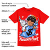 Cherry 11s DopeSkill Varsity Red T-shirt Heaven Sent Graphic