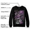 Mauve Off-Noir 2s DopeSkill Sweatshirt Side Hustle Graphic