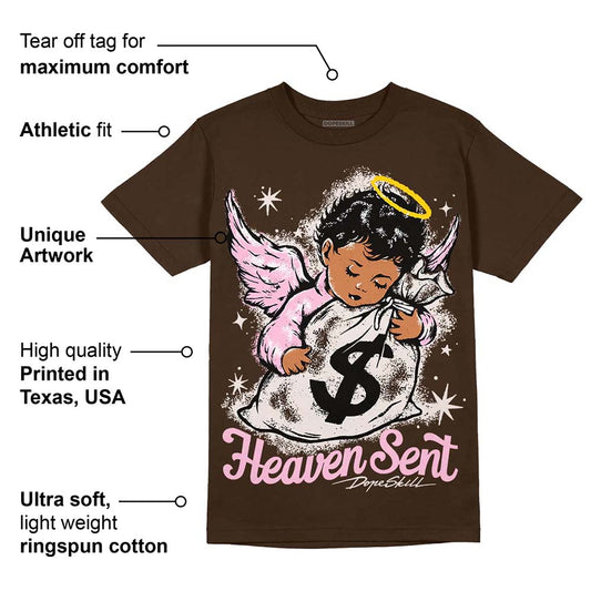 Neapolitan 11s DopeSkill Velvet Brown T-shirt Heaven Sent Graphic