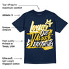 Michigan Dunks DopeSkill Midnight Navy T-Shirt LOVE Graphic