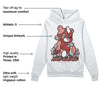 Dune Red 13s DopeSkill Hoodie Sweatshirt MOMM Bear Graphic