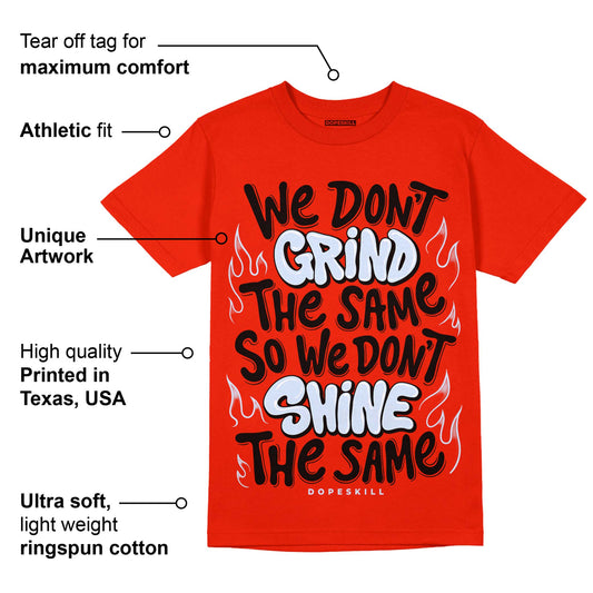 Toro Bravo 6s DopeSkill Varsity Red T-shirt Grind Shine Graphic