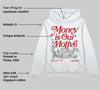 Bugs Bunny 8s DopeSkill Hoodie Sweatshirt Money Is Our Motive Typo Graphic