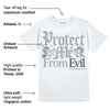 Wet Cement 4s DopeSkill T-Shirt Protect Me From Evil Graphic