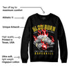 Yellow Ochre 6s DopeSkill Sweatshirt Slow Burn Graphic